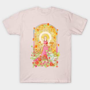 Girl with Her Heart In Her Hand T-Shirt